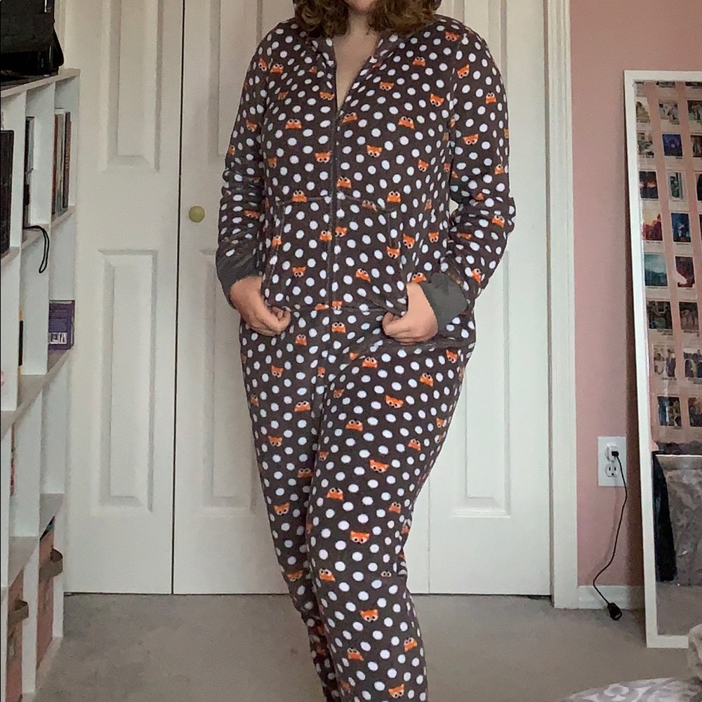 2/$30 Footless Fox Onesie